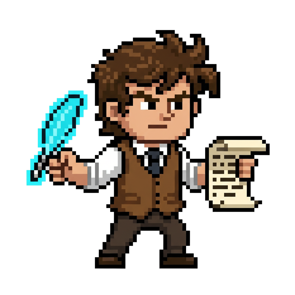 Clario Copywriter character icon